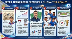 Profil Tim Nasional Sepak Bola Filipina: Sejarah, Prestasi, Skuad, Pelatih, dan Perkembangannya