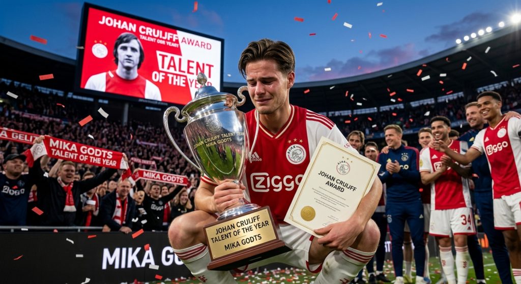 Kisah Mika Godts Meraih Penghargaan Johan Cruijff Talent of the Year
