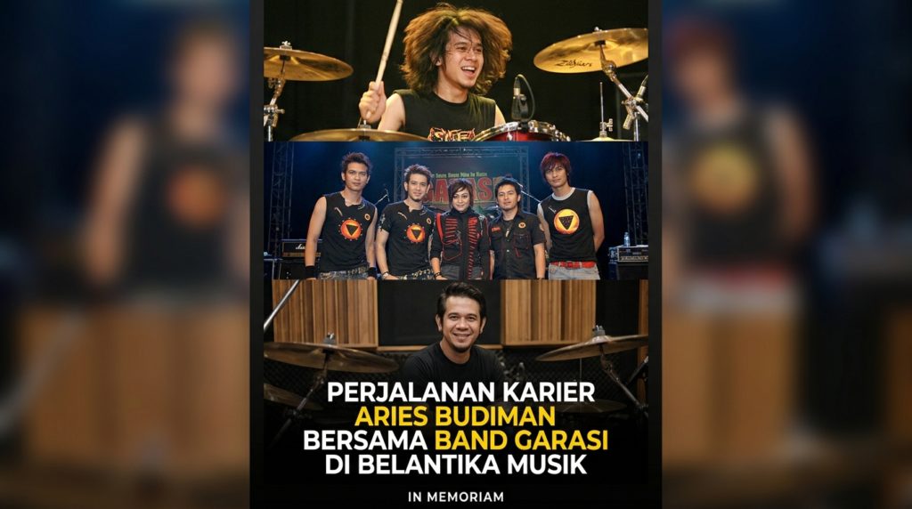 Perjalanan Karier Aries Budiman Bersama Band Garasi di Belantika Musik