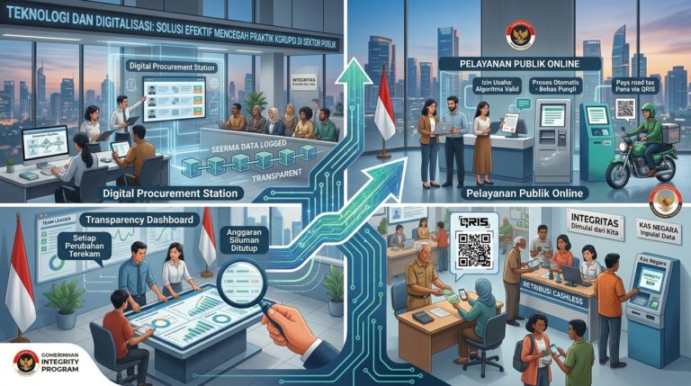 Teknologi dan Digitalisasi: Solusi Efektif Mencegah Praktik Korupsi di Sektor Publik