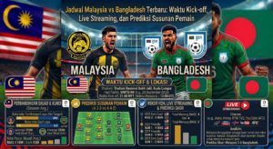 Jadwal Malaysia vs Bangladesh Terbaru: Waktu Kick-off, Live Streaming, dan Prediksi Susunan Pemain