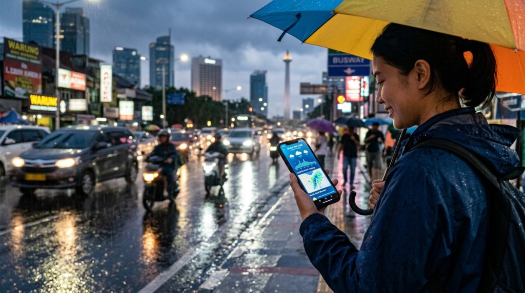Aplikasi Cek Cuaca Besok Paling Akurat: Pantau Hujan Real-Time Langsung dari Smartphone