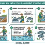 Cara Budidaya Ikan Nila untuk Pemula agar Cepat Besar dan Menguntungkan