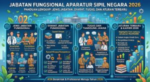 Jabatan Fungsional Aparatur Sipil Negara 2026: Jenis Jabatan, Syarat, Tugas, dan Aturan Terbaru