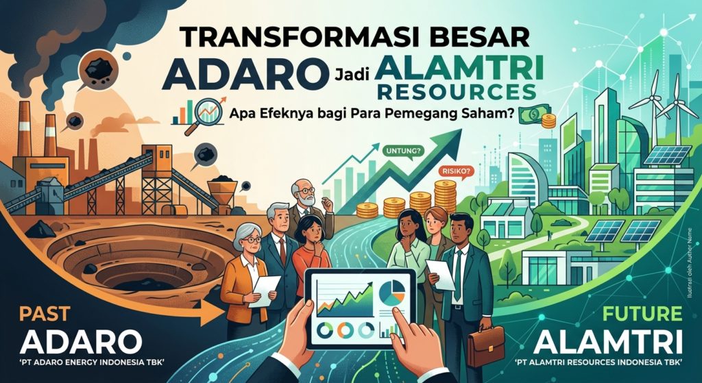 Transformasi Besar Adaro Jadi Alamtri Resources: Apa Efeknya bagi Para Pemegang Saham?