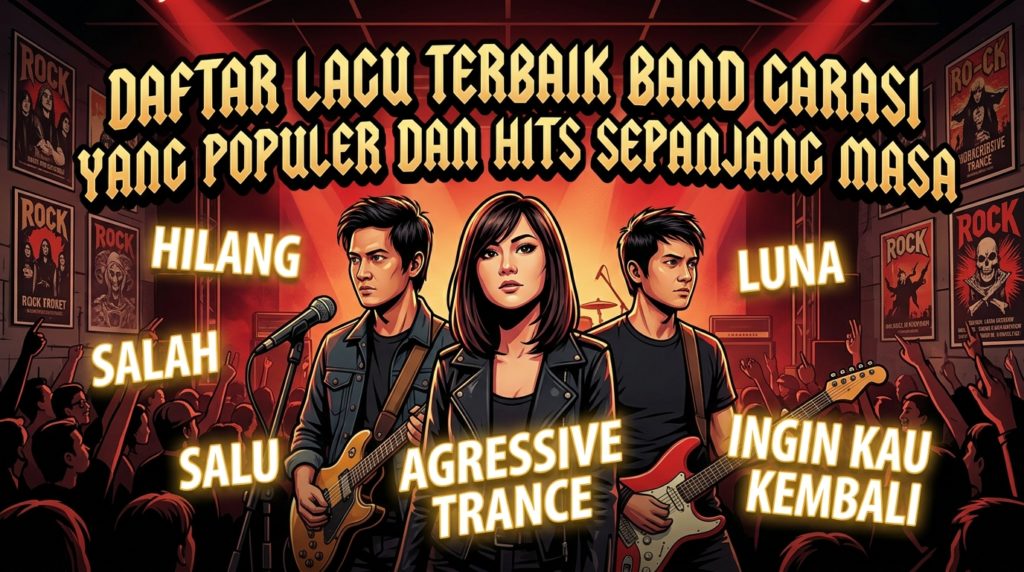 Daftar Lagu Terbaik Band Garasi yang Populer dan Hits Sepanjang Masa