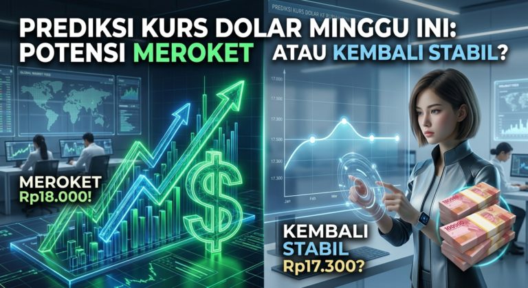 Prediksi Kurs Dolar ke Rupiah Minggu Ini: Potensi Meroket atau Kembali Stabil?