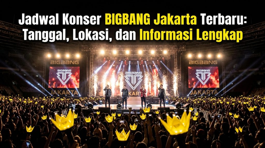 Jadwal Konser BIGBANG Jakarta Terbaru: Tanggal, Lokasi, dan Informasi Lengkap