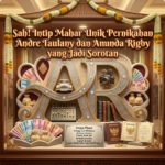 Sah! Intip Mahar Unik Pernikahan Andre Taulany dan Amanda Rigby yang Jadi Sorotan