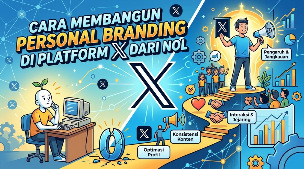 Cara Membangun Personal Branding di Platform X dari Nol