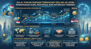 Nilai Tukar Rupiah terhadap Dolar AS 2026: Pergerakan Kurs, Penyebab, dan Informasi Terbaru