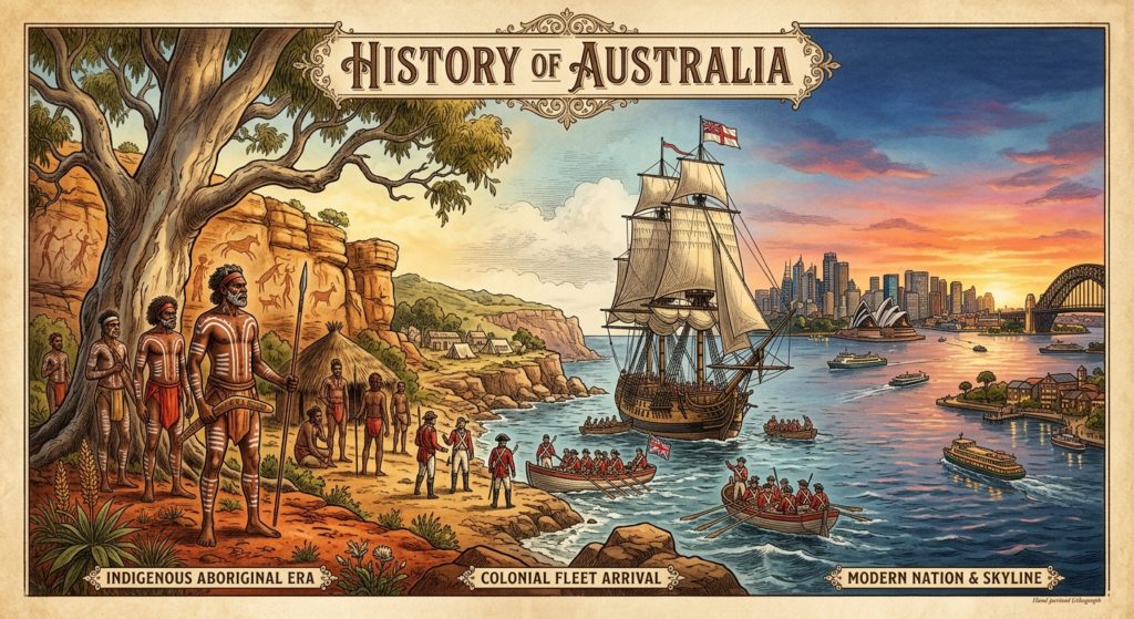 Sejarah Australia dari Masa ke Masa: Suku Aborigin, Kolonialisme, hingga Era Modern