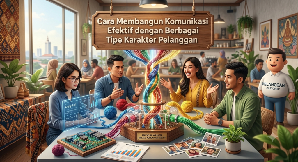 Cara Membangun Komunikasi Efektif dengan Berbagai Tipe Karakter Pelanggan