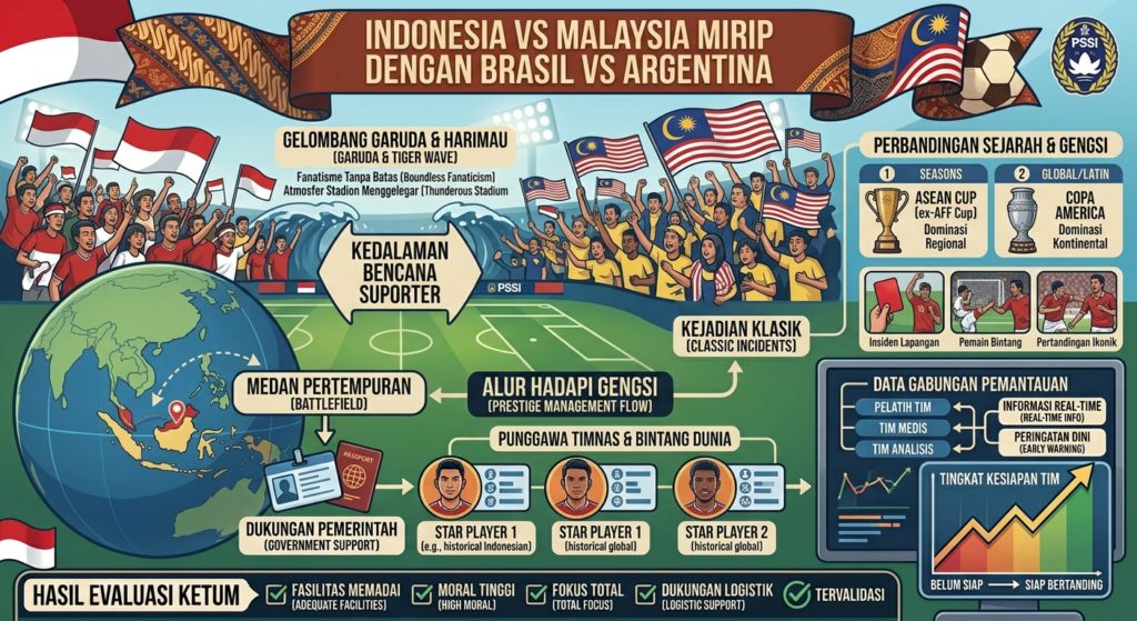 Indonesia Vs Malaysia Mirip dengan Brasil Vs Argentina'