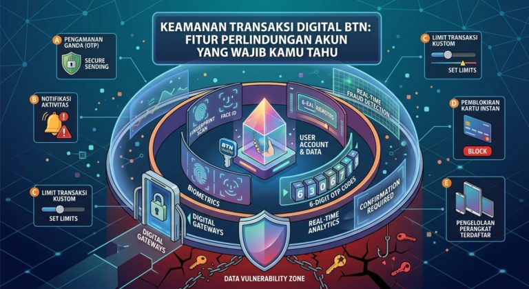 Keamanan Transaksi Digital BTN: Fitur Perlindungan Akun yang Wajib Kamu Tahu