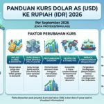 Kurs Dolar Amerika Serikat ke Rupiah 2026: Cara Cek Nilai USD, Faktor Perubahan, dan Tren Terbaru