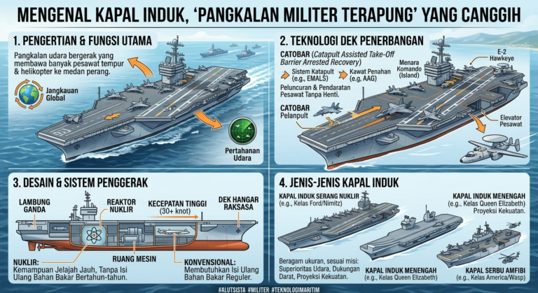 Mengenal Kapal Induk, “Pangkalan Militer Terapung” yang Canggih