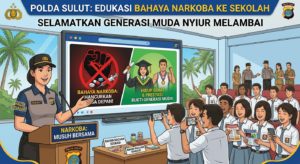 Polda Sulut Edukasi Bahaya Narkoba ke Sekolah: Selamatkan Generasi Muda Nyiur Melambai