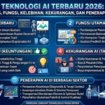 Teknologi AI Terbaru 2026: Jenis, Fungsi, Kelebihan, Kekurangan, dan Penerapannya