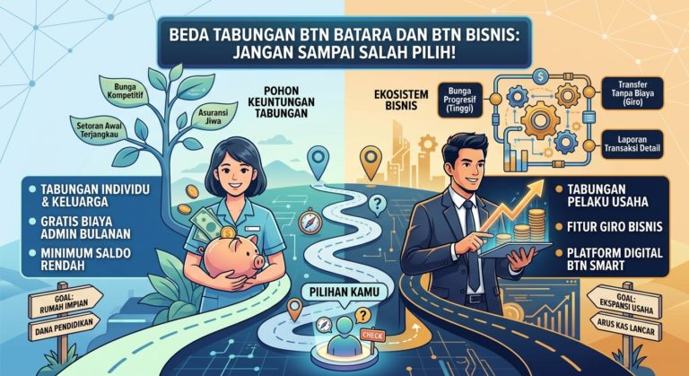 Beda Tabungan BTN Batara dan BTN Bisnis: Jangan Sampai Salah Pilih!