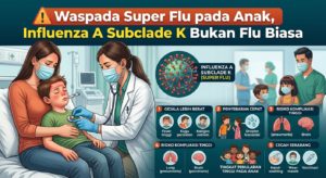 Waspada Super Flu pada Anak, Influenza A Subclade K Bukan Flu Biasa