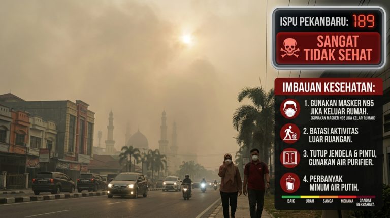 Kondisi Langit Pekanbaru Hari Ini: Analisis Kualitas Udara dan Imbauan Kesehatan