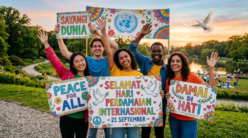 Kumpulan Ucapan Selamat Hari Perdamaian Internasional 21 September untuk Media Sosial