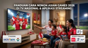 Panduan Cara Nonton Asian Games 2026 di TV Nasional dan Aplikasi Streaming