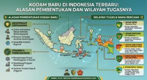 Kodam Baru di Indonesia Terbaru: Alasan Pembentukan dan Wilayah Tugasnya