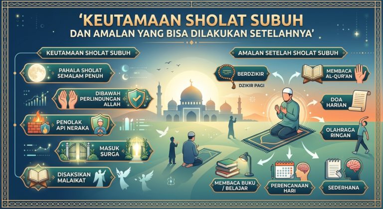 Keutamaan Sholat Subuh dan Amalan yang Bisa Dilakukan Setelahnya