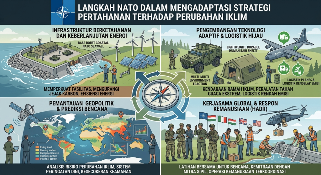 Langkah NATO dalam Mengadaptasi Strategi Pertahanan Terhadap Perubahan Iklim