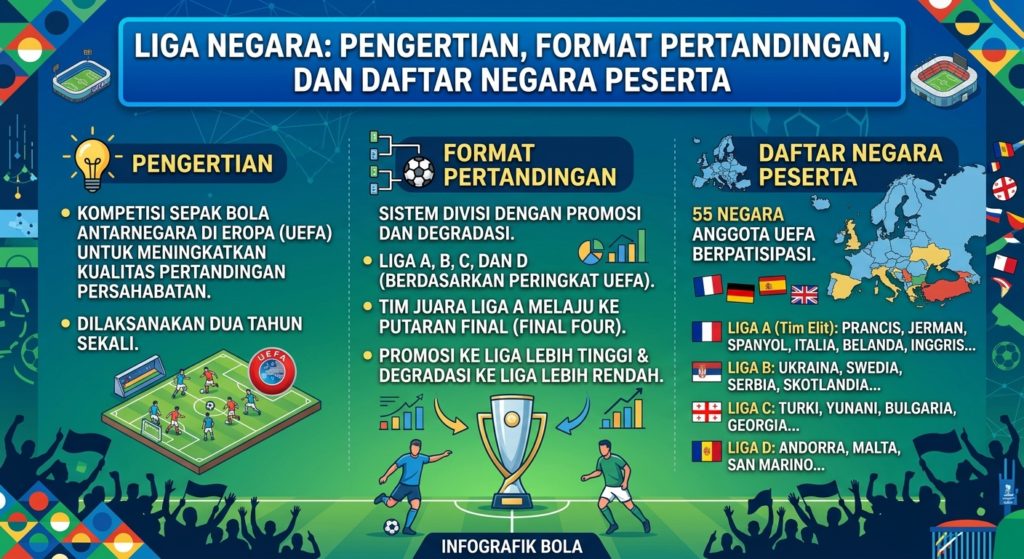 Liga Negara: Pengertian, Format Pertandingan, dan Daftar Negara Peserta