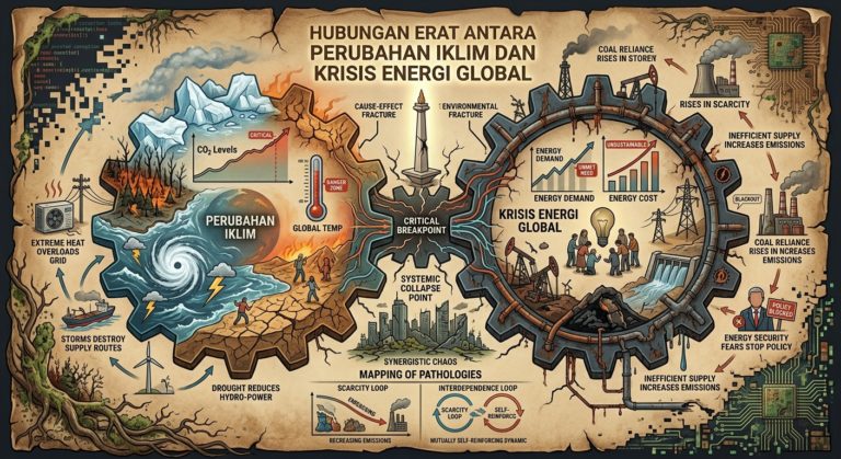 Hubungan Erat Antara Perubahan Iklim dan Krisis Energi Global