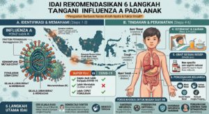 IDAI Rekomendasikan 6 Langkah Tangani Influenza A pada Anak