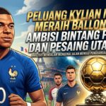 Peluang Kylian Mbappé Meraih Ballon d’Or: Ambisi Bintang Prancis dan Pesaing Utamanya