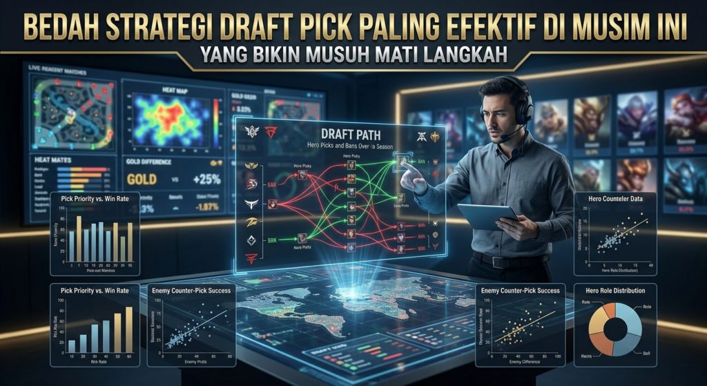 Bedah Strategi Draft Pick Paling Efektif di Musim Ini yang Bikin Musuh Mati Langkah
