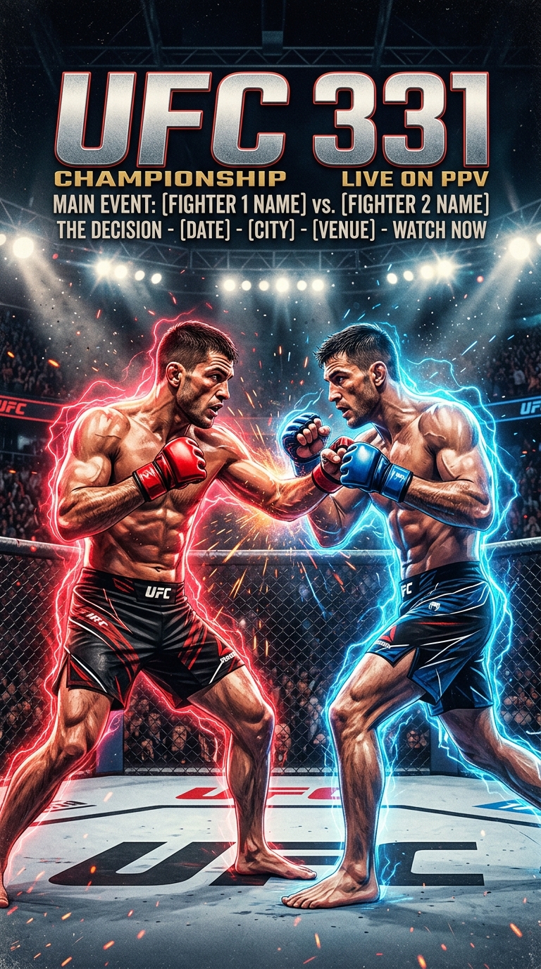UFC 331 Terbaru: Jadwal, Daftar Pertandingan, Petarung, dan Cara Menonton