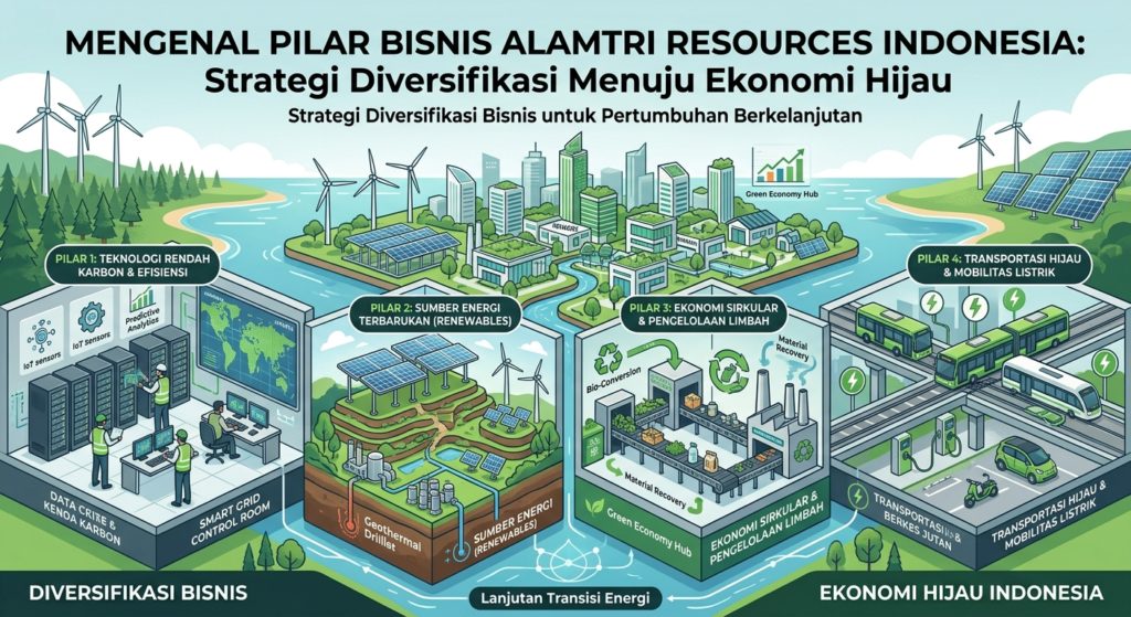Mengenal Pilar Bisnis Alamtri Resources Indonesia: Strategi Diversifikasi Menuju Ekonomi Hijau