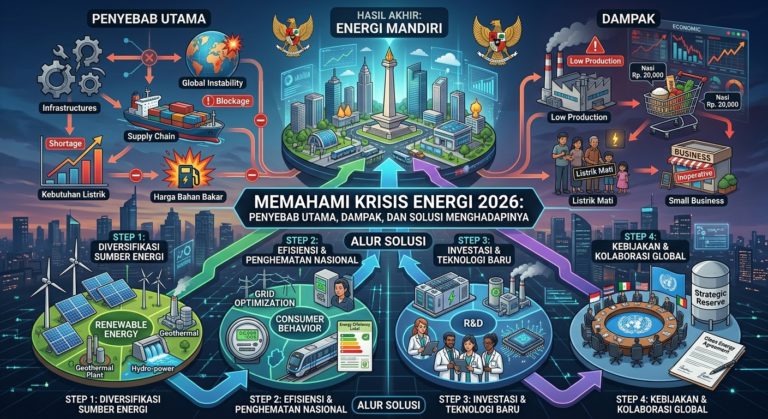 Memahami Krisis Energi 2026: Penyebab Utama, Dampak, dan Solusi Menghadapinya