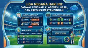 Liga Negara Hari Ini: Jadwal Lengkap, Klasemen, Hasil, dan Prediksi Pertandingan
