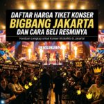 Daftar Harga Tiket Konser BIGBANG Jakarta dan Cara Beli Resminya