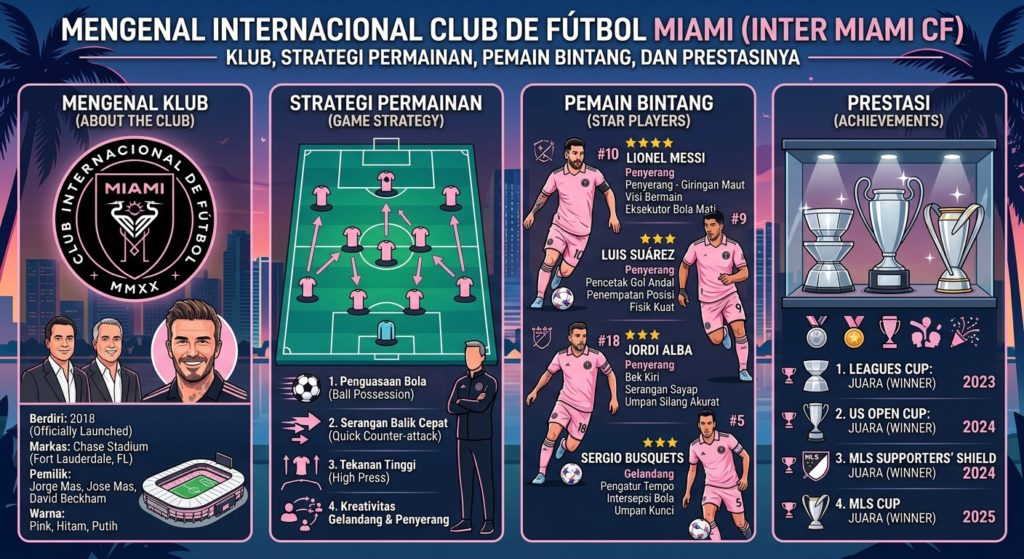 Internacional Club de Fútbol Miami: Mengenal Klub, Strategi Permainan, Pemain Bintang, dan Prestasinya