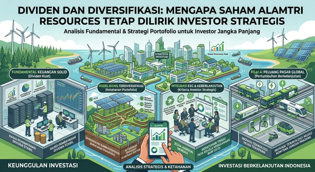 Dividen dan Diversifikasi: Mengapa Saham Alamtri Resources Tetap Dilirik Investor Strategis