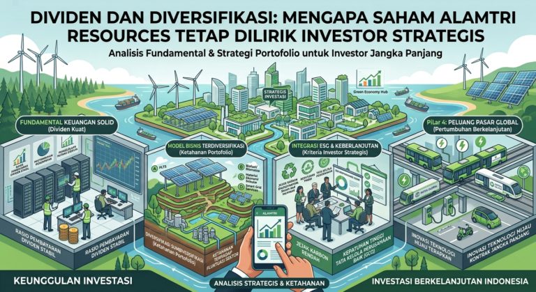 Dividen dan Diversifikasi: Mengapa Saham Alamtri Resources Tetap Dilirik Investor Strategis
