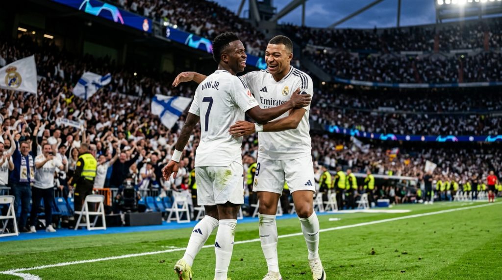 Kombinasi Maut Lini Serang Real Madrid: Menakar Chemistry Kylian Mbappé dan Vinícius Júnior