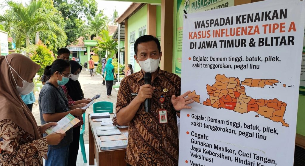 Influenza Tipe A Naik di Sejumlah Wilayah Jawa Timur, Kabupaten Blitar Tingkatkan Kewaspadaan