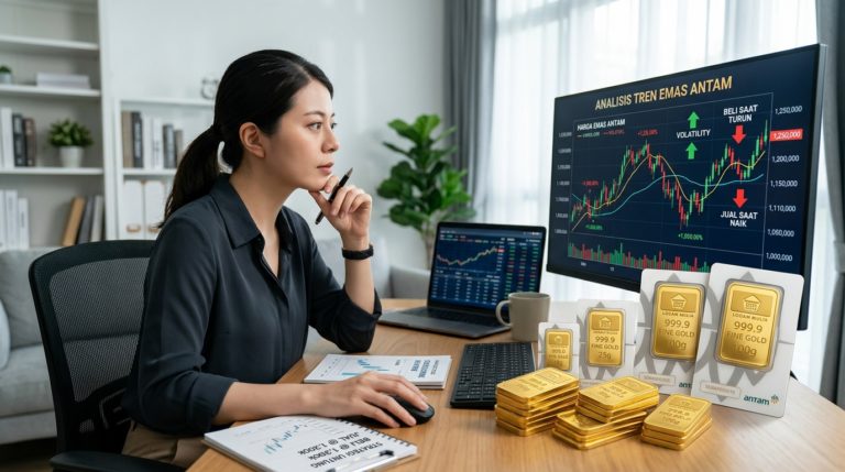 Rahasia Memaksimalkan Keuntungan dari Naik Turunnya Harga Emas Antam