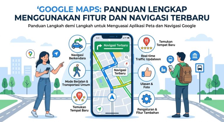 Google Maps: Panduan Lengkap Menggunakan Fitur dan Navigasi Terbaru