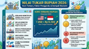 Nilai Tukar Rupiah 2026: Kurs Terbaru, Faktor Penggerak, dan Dampaknya bagi Ekonomi Indonesia