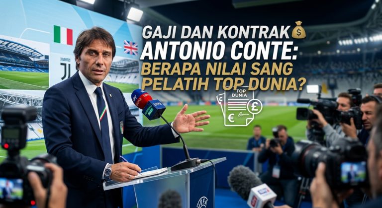 Gaji dan Kontrak Antonio Conte: Berapa Nilai Sang Pelatih Top Dunia?